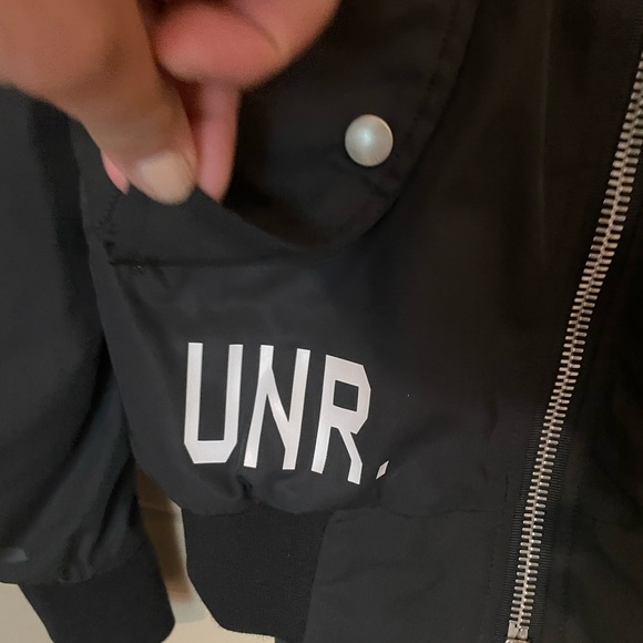 UNRAVEL PROJECT
two-way zip bomber jacket - Picture 2 of 11